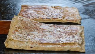 10 Dakikada hazırlanan tavada katmer tarifi