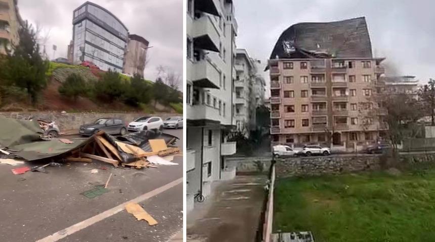 Darıca'da &ccedil;atısı hasar g&ouml;ren 5 okulda eğitime bir g&uuml;n ara verildi