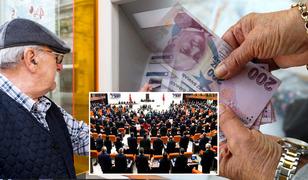 En d&uuml;ş&uuml;k emekli aylığı bug&uuml;n a&ccedil;ıklanacak! Meclis'e gelecek rakam ortaya &ccedil;ıktı