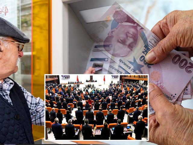 En d&uuml;ş&uuml;k emekli aylığı bug&uuml;n a&ccedil;ıklanacak! Meclis'e gelecek rakam belli oldu