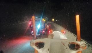 Antalya-Konya karayolunda kar yağışı etkili olmaya başladı