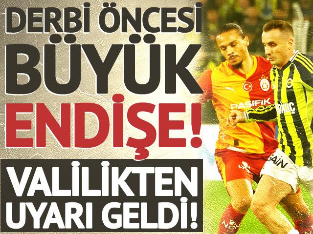 Derbi &ouml;ncesi alarm zilleri &ccedil;alıyor! S&uuml;per Kupa tehlikede! "Eyvah" dedirtti