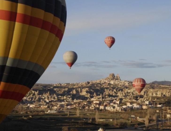 Kapadokya turizmini balonlar uçurdu G5