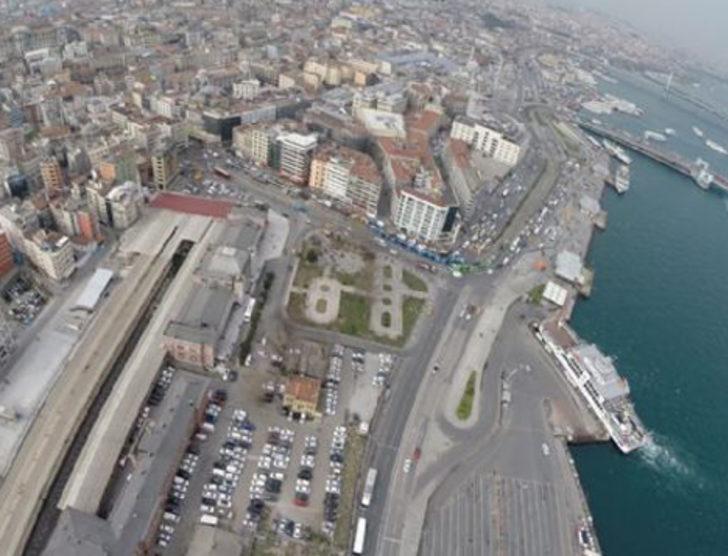 Sirkeci Garı projesi havadan görüntülendi G5