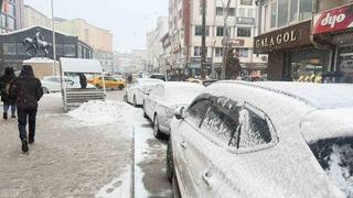 Hakkari’de kar yağışı