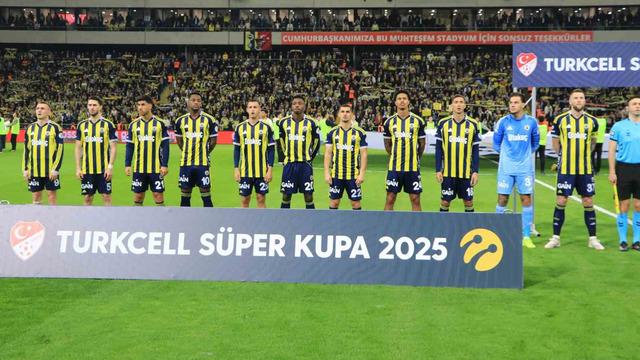 Fenerbahçe’de hedef 11 yıl sonra Süper Kupa’yı kazanmak