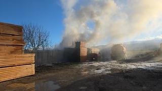 Bursa'da hurdalıkta yangın