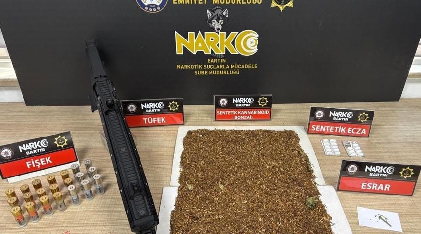 Bartın'da uyuşturucu operasyonu! 6 zanlı tutuklandı