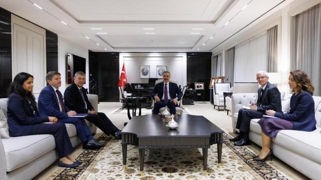 Bakan Fidan, UNRWA Genel Komiseri Lazzarini’yi kabul etti