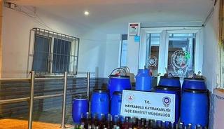 Tekirdağ&rsquo;da ka&ccedil;ak i&ccedil;ki operasyonu: 665 litre ele ge&ccedil;irildi