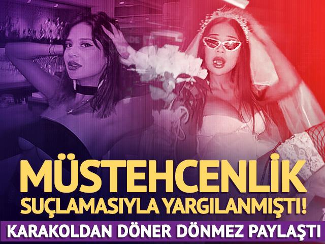 M&uuml;stehcenlik su&ccedil;lamasıyla yargılanmıştı! Karakoldan d&ouml;ner d&ouml;nmez paylaştı