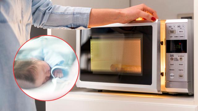 Kan donduran cinayet! Yeni doğan bebeğini mikrodalgada öldürdü