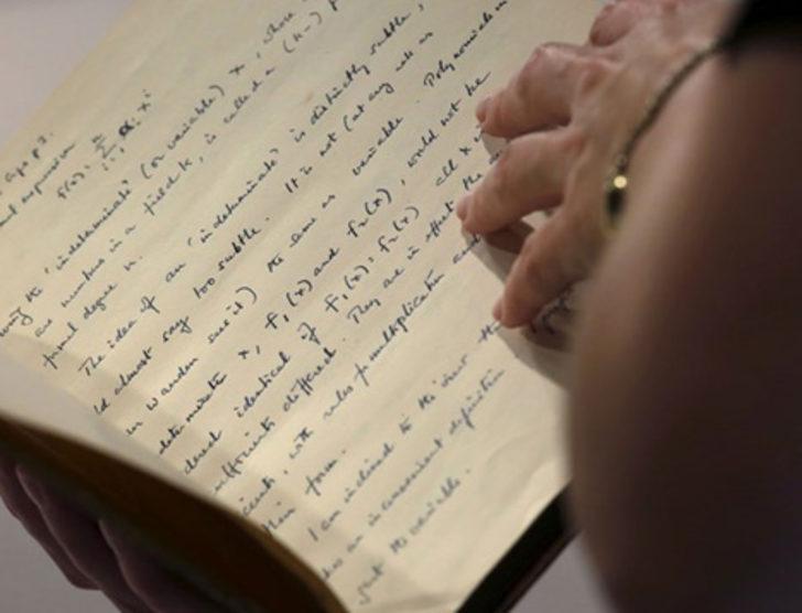 Ünlü matematikçinin defterine 1 milyon dolar G2