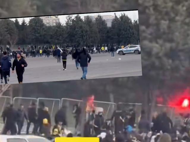 S&uuml;per Kupa &ouml;ncesi ortalık savaş alanına d&ouml;nd&uuml;!