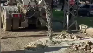 Kanalizasyona &ccedil;imento d&ouml;ken firmaya 213 bin lira ceza