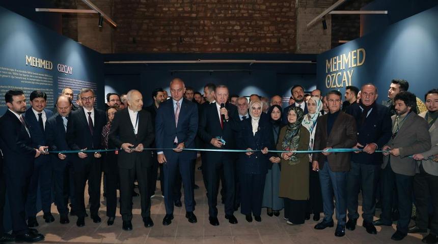 Cumhurbaşkanı Erdoğan, Hane İslam Eserleri Sergisi&rsquo;nin a&ccedil;ılışını yaptı