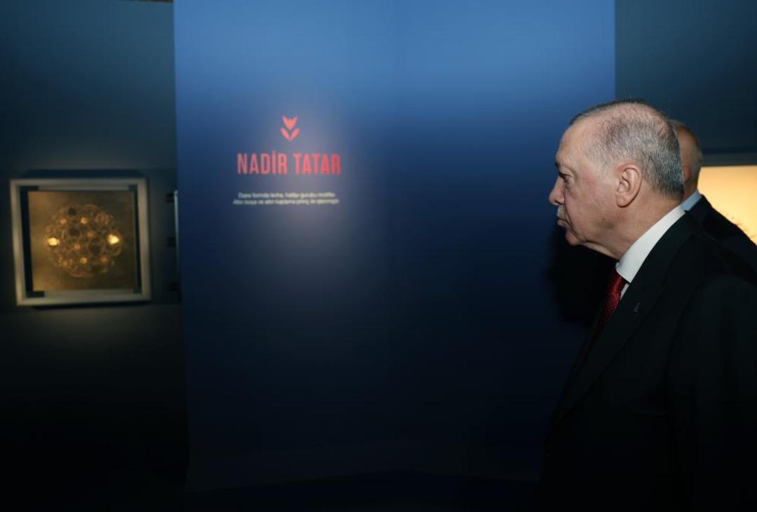 Cumhurbaşkanı Erdoğan, Hane İslam Eserleri Sergisi&rsquo;nin a&ccedil;ılışını yaptı 2