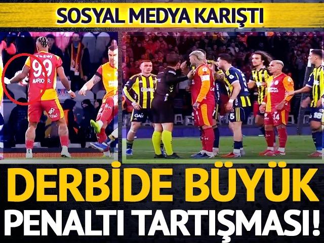 S&uuml;per Kupa'da yer yerinden oynadı! Fenerbah&ccedil;e penaltı bekledi, Galatasaray teknik heyeti &ccedil;ileden &ccedil;ıktı
