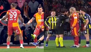 S&uuml;per Kupa'da yer yerinden oynadı! Fenerbah&ccedil;e penaltı bekledi, Galatasaray teknik heyeti &ccedil;ileden &ccedil;ıktı
