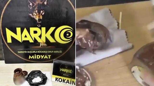 Mardin'de çikolata kavanozunda kokain ele geçirildi