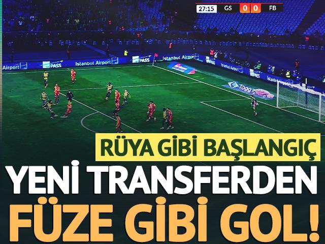Matteo Guendouzi, Galatasaray ağlarına f&uuml;ze yolladı! Fenerbah&ccedil;e'ye r&uuml;ya gibi başlangı&ccedil;