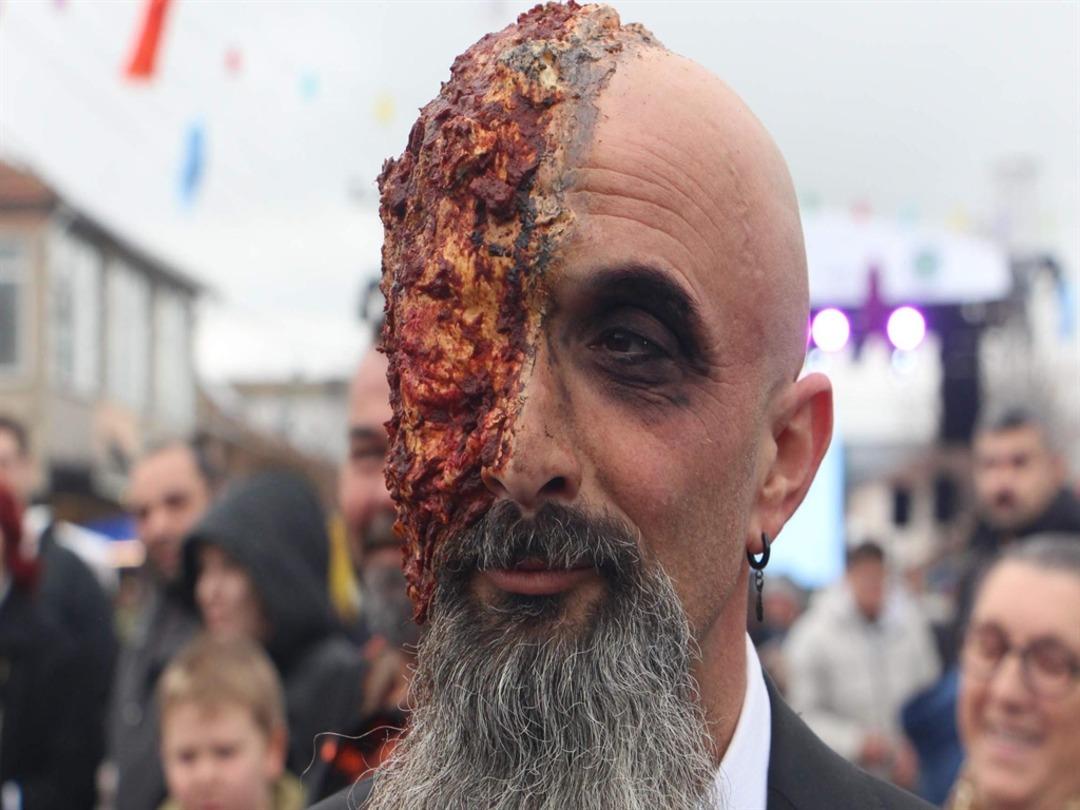 Hallowen değil Koleda! Renkli g&ouml;r&uuml;nt&uuml;lerin adresi Kırıkkale: Bin yıllık geleneği b&ouml;yle kutladılar 3