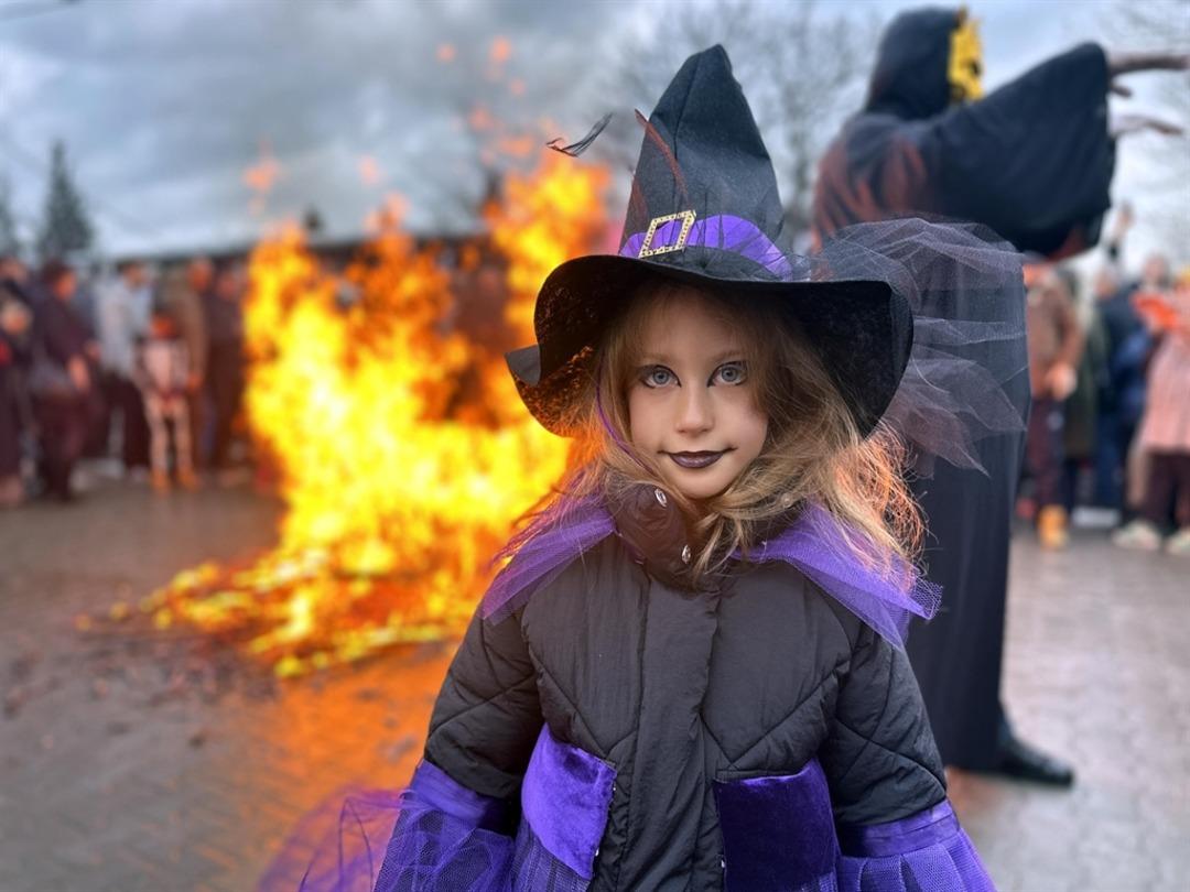Hallowen değil Koleda! Renkli g&ouml;r&uuml;nt&uuml;lerin adresi Kırıkkale: Bin yıllık geleneği b&ouml;yle kutladılar 13