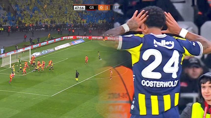 Derbide Oosterwolde'den Icardi g&ouml;ndermesi! Gol attı ortalık karıştı