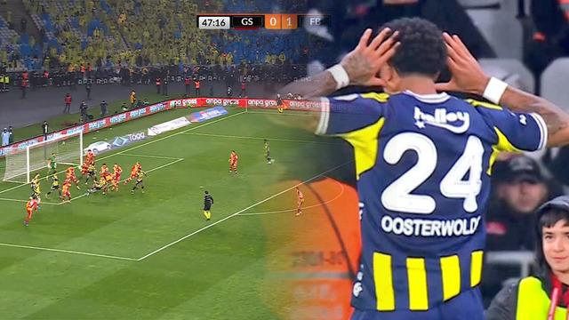 Derbide Oosterwolde'den Icardi göndermesi! Gol attı ortalık karıştı