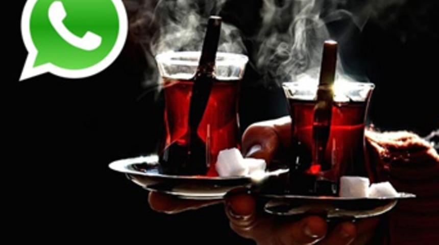 Whatsapp'tan çay servisi satışları arttırdı