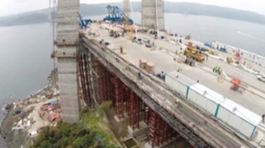 3.Boğaz köprüsünde iki yaka birleşti