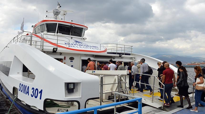 İzmir&rsquo;de feribot seferleri iptal edildi! A&ccedil;ıklama yapıldı