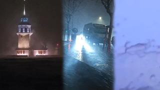 Son dakika: İstanbul'u 'kırmızı k&uuml;tle' vurdu! Hayat fel&ccedil; oldu