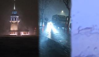 İstanbul'u 'kırmızı k&uuml;tle' vurdu! Hayat fel&ccedil; oldu