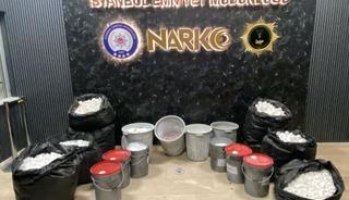 İstanbul&rsquo;da 591 bin 250 adet sentetik ecza hapı ele ge&ccedil;irildi