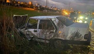 Serik&rsquo;te iki otomobilin karıştığı kazada 1 kişi yaralandı