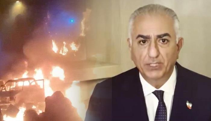 Alev alev yanan İran sokaklarına seslendi: "Terk etmeyin"