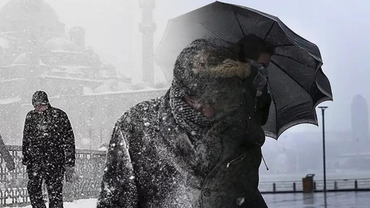 Meteoroloji'nin uyarı haritası sarıya döndü: Kar, sağanak, fırtına! İstanbul beyaza bürünecek - Güncel Haberler