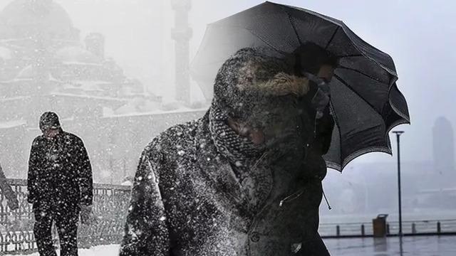 Meteoroloji'nin uyarı haritası sarıya döndü: Kar, sağanak, fırtına! İstanbul beyaza bürünecek