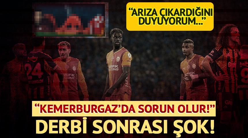 Galatasaray'da kriz mi? ''Arıza &ccedil;ıkardığına dair duyuyorum...''
