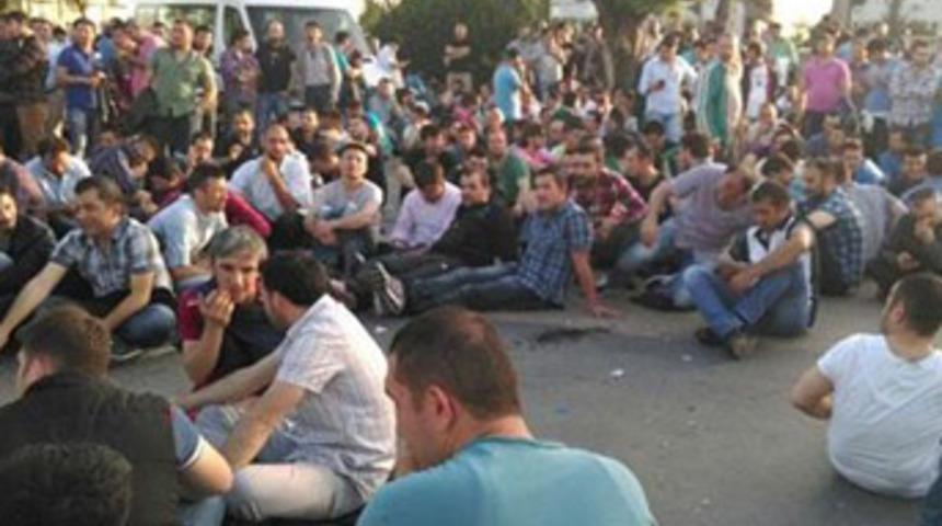 TOFAŞ'ta iş bırakma eylemi