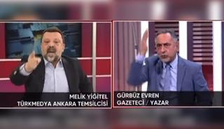 Reklam da fayda etmedi! Melik Yiğitel ve G&uuml;rb&uuml;z Evren canlı yayında birbirlerine fena girdi