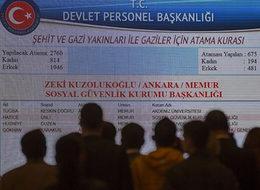 Kamuya 8 bin 920 kadroda kura heyecanı