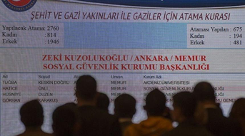 Kamuya 8 bin 920 kadroda kura heyecanı