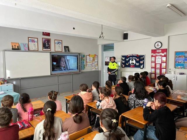 Nazilli’de öğrencilere güvenli trafik eğitimi 2