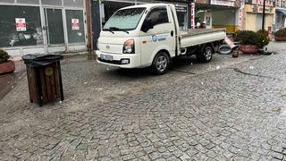 Eskişehir’de üç araçlık yere tek başına park etti