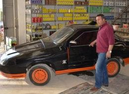 Satıcıya kızdı 3 bin TL'ye araba yaptı