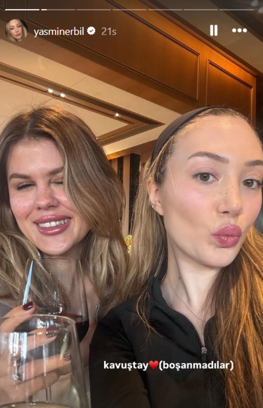 Yasmin Erbil cici annesini paylaştı!  Boşanmadılar  1