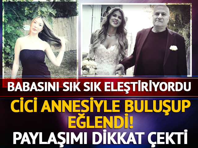 Yasmin Erbil cici annesini paylaştı! 'Boşanmadılar'