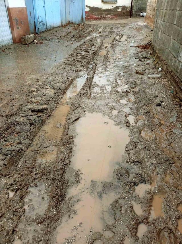 Araban’da vatandaşların çamur çilesi 1